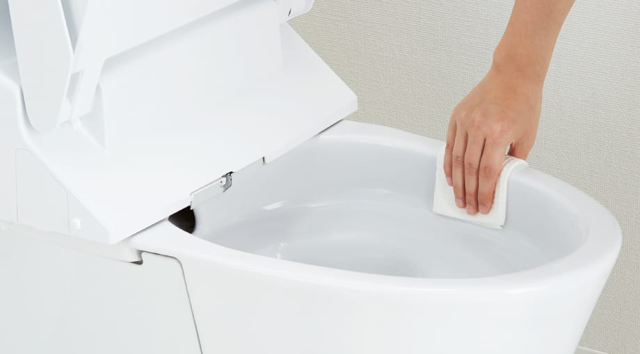 キレイ便座のお手入れ