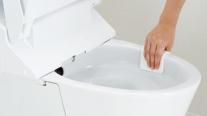 キレイ便座のお手入れ