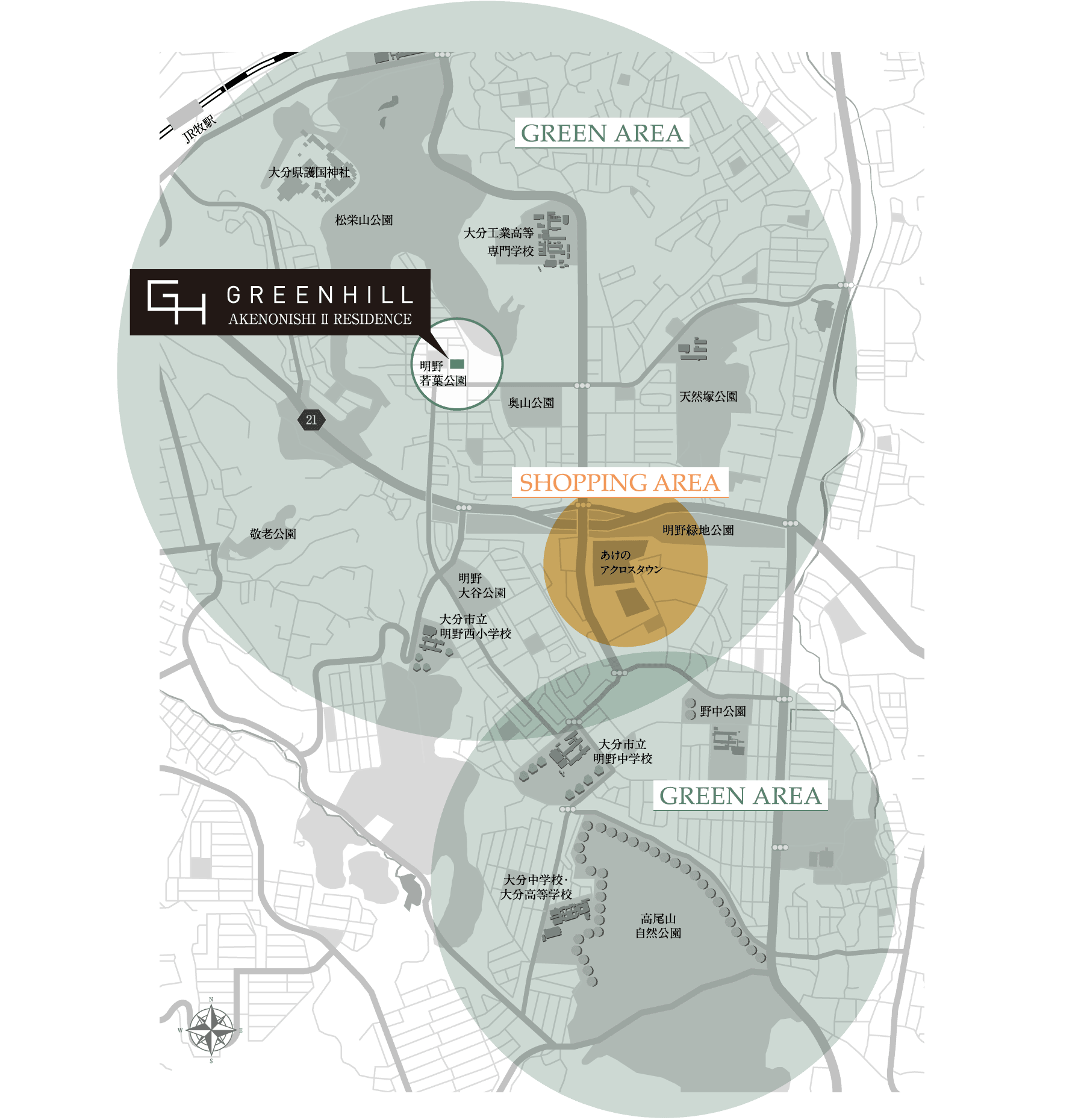 GREEN AREA SHOPPING AREA