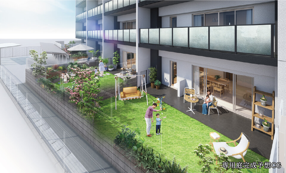 家族の時間が深まるプライベートスペース