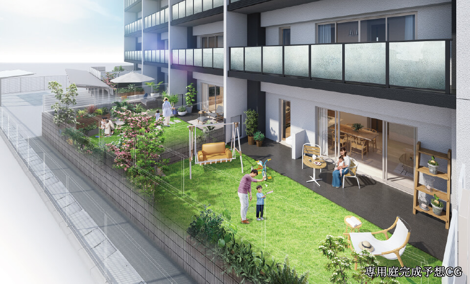 家族の時間が深まるプライベートスペース